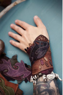 OOAK leather bracelet OOAK leather bracelet
