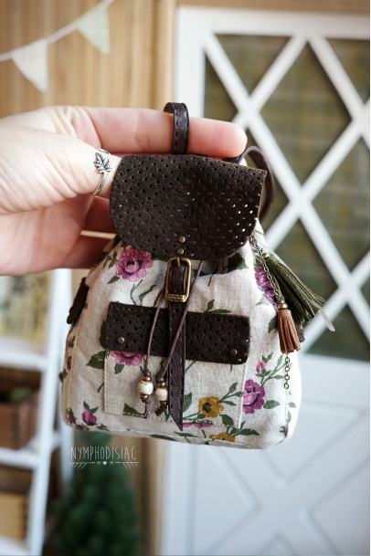 1/3 1/4 doll backpack