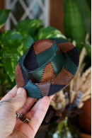 Minifee Patchy Leather Hat