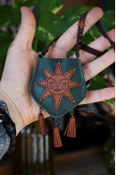 1/4  doll purse bag - SUN