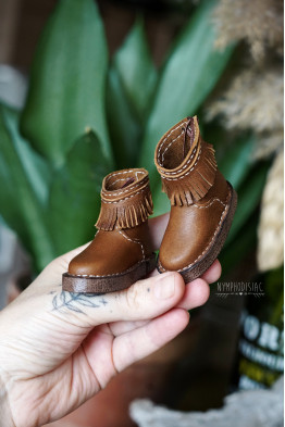 1/4 slim BJD boots / Minifee A-line 5.5 cm