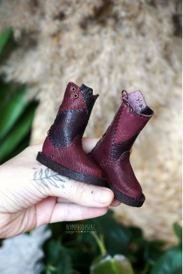 1/4 slim BJD boots / Minifee A-line 5.5 cm