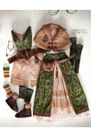 Green Key Keeper - SD13 outfit 