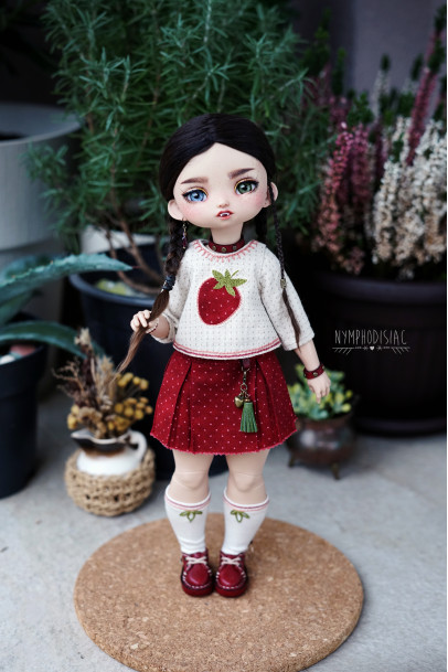 Teacup Marionette Strawberry Outfit