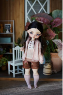 Teacup Marionette Pink+Brown Outfit