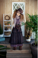 Purple Western Minifee Outfit Purple Western Minifee Outfit