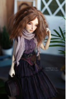 Purple Western Minifee Outfit Purple Western Minifee Outfit