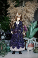 Purple Flower Witch Minifee Outfit Purple Flower Witch Minifee Outfit