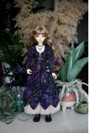 Purple Flower Witch Minifee Outfit Purple Flower Witch Minifee Outfit