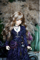Purple Flower Witch Minifee Outfit Purple Flower Witch Minifee Outfit