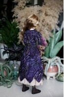 Purple Flower Witch Minifee Outfit Purple Flower Witch Minifee Outfit