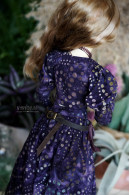 Purple Flower Witch Minifee Outfit Purple Flower Witch Minifee Outfit