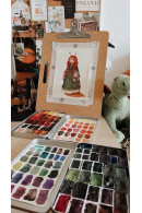 Original watercolor painting Original watercolor painting