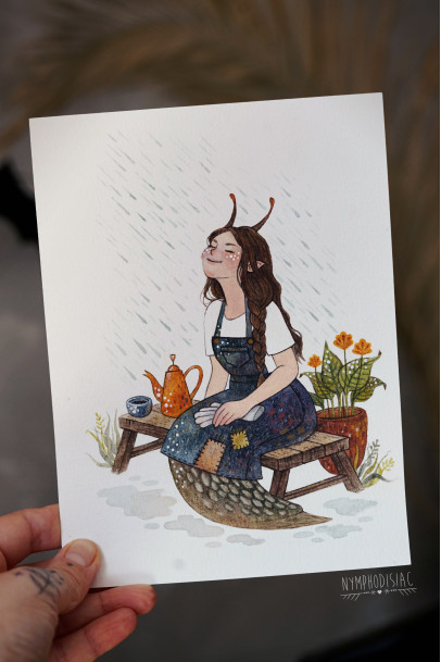 Original watercolor painting