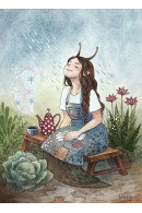 Original watercolor painting